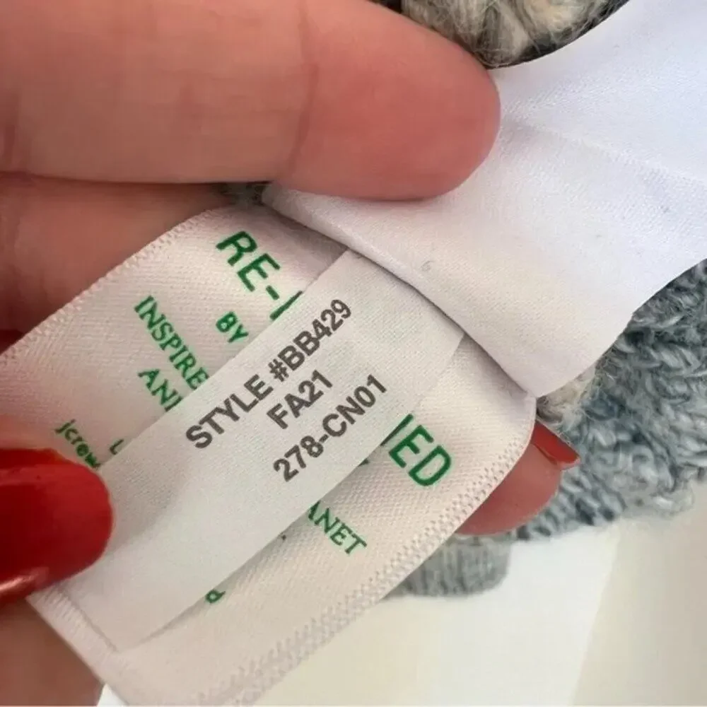 J. Crew Space-Dyed Mockneck Sweater